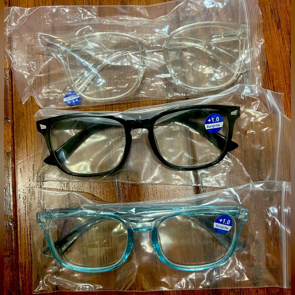 3 pack of blue light readers